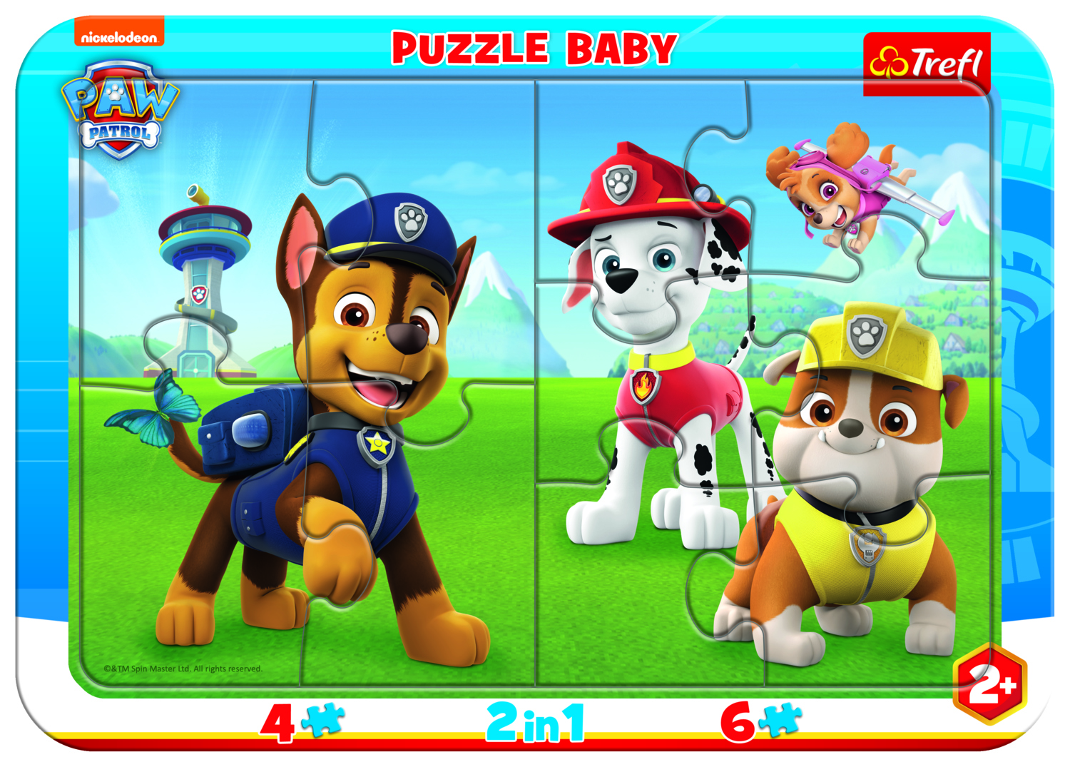 Levně Trefl Puzzle s rámečkem - Paw Patrol