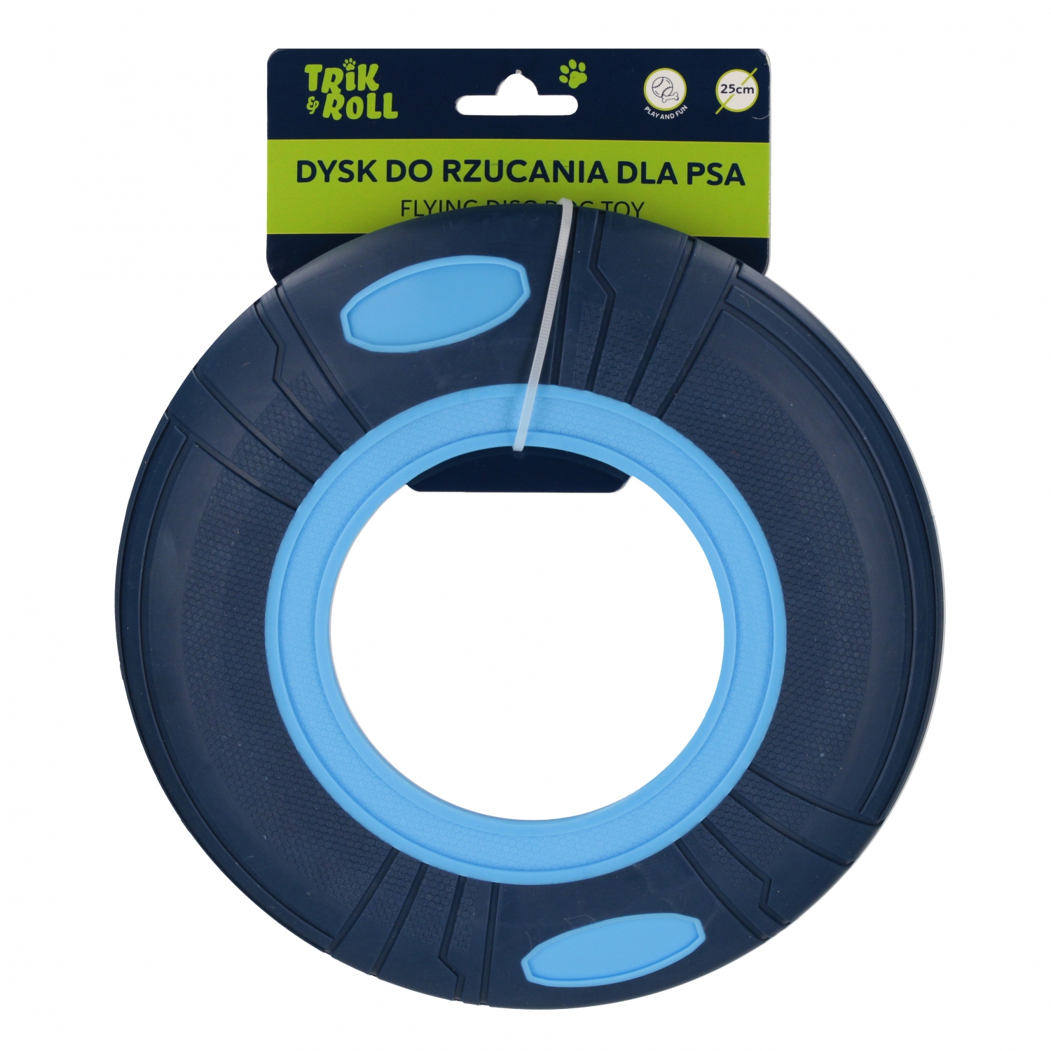 Modrý létající disk pro psa