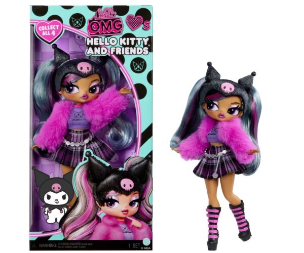 L.O.L. Surprise! OMG Velká ségra jako Hello Kitty - Kuromi