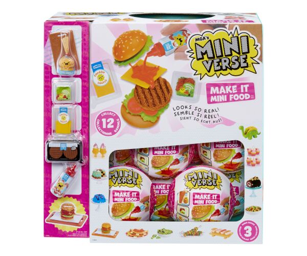 MGA's Miniverse – Mini Food Občerstvení, série 3A, PDQ
