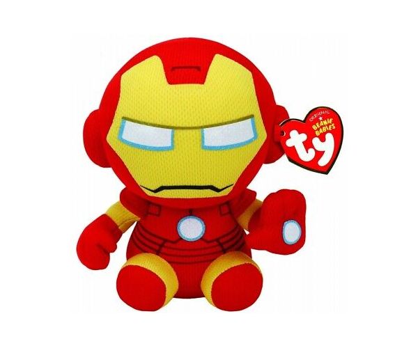 Beanie Babies Marvel IRON MAN, 15 cm (1)