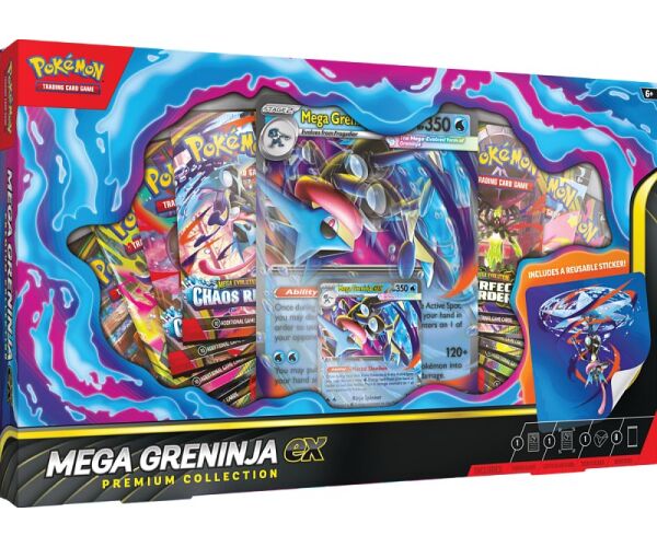 Pokémon TCG: Mega Greninja ex Premium Collection