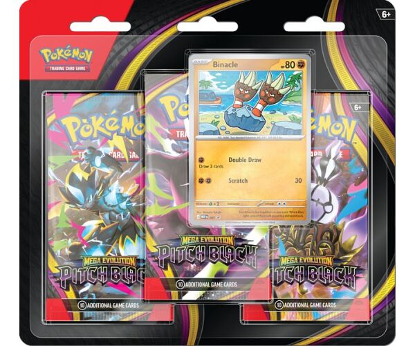 Pokémon TCG: ME05 Pitch Black - 3 Blister Booster