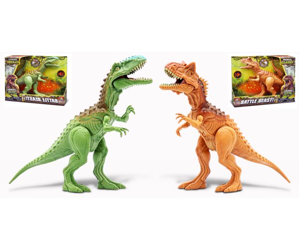 Primal Clash! Bitevní dinosaurus 21 cm