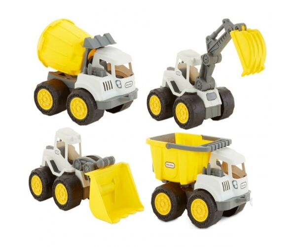 Little Tikes Dirt Diggers Stavební auta, 4 druhy