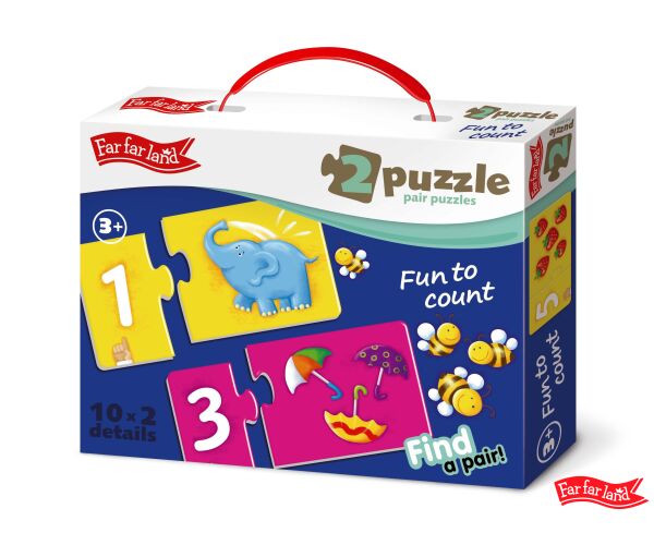 Far Far Land Puzzle párovací 10 obrázků