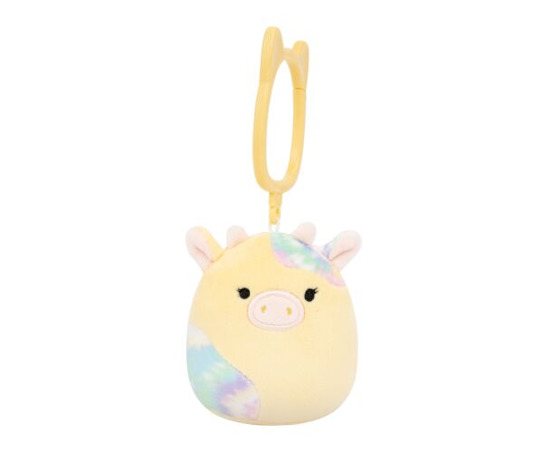 SQUISHMALLOWS Klíčenka Žlutá kravička - Rina