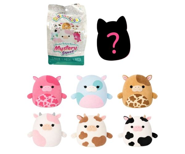 SQUISHMALLOWS Mystery voňavý plyšák, 13 cm - mořské kravičky