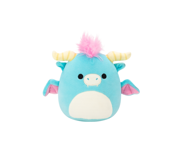 SQUISHMALLOWS Modrý drak - Byron, 13 cm