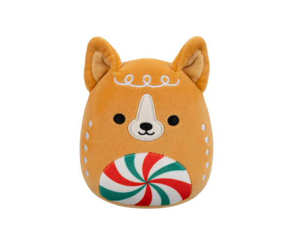 SQUISHMALLOWS Perníkový corgi - Louis, 13 cm