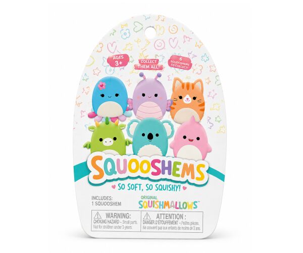 SQUISHMALLOWS Squooshems Mystery antistres figurka - Core Squad