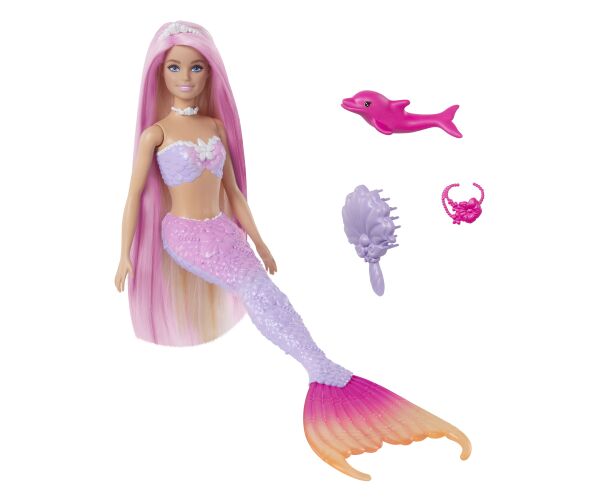 BRB BARBIE A DOTEK KOUZLA MOŘSKÁ PANNA MALIBU