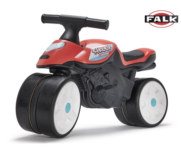 FALK Odrážedlo Baby Moto Team Bud Racing červené