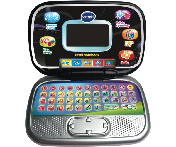 Vtech První notebook - černý CZ