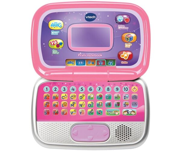 Vtech První notebook - růžový CZ