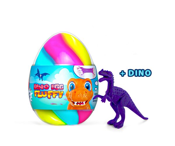Sliz pěnový s překvapením dino ve vajíčku 140 ml