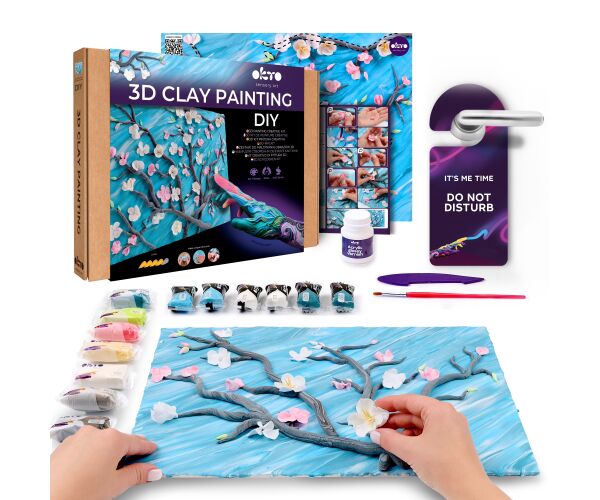 OKTO Výtvarný set malování hmotou 