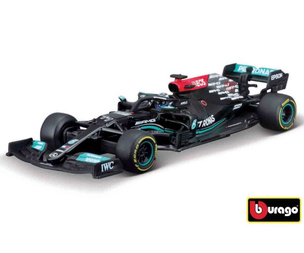 Bburago 1:43 RACE  F1 - MERCEDES-AMG F1 W12 E Performance (2021) #77 (Valtteri Bottas)