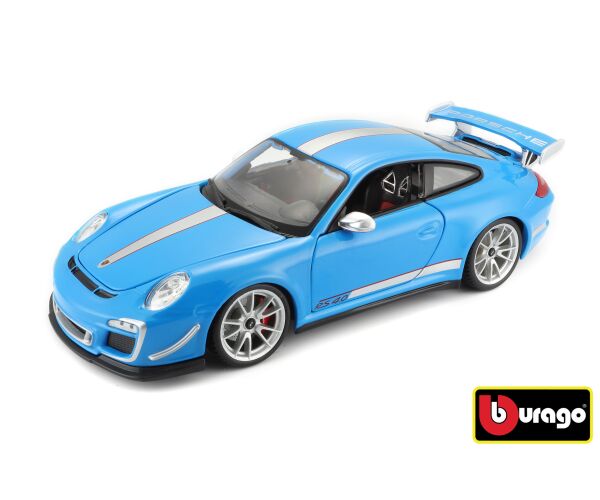 Bburago Porsche 911 GT3 RS 4.0 modré