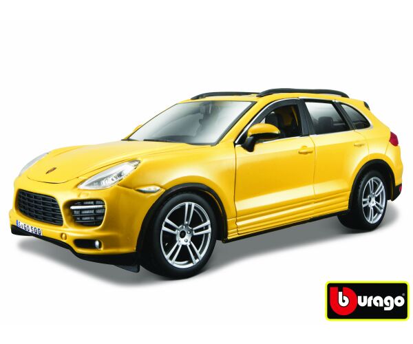 Bburago 1:24 Porsche Cayenne Turbo žlutá 18-21056