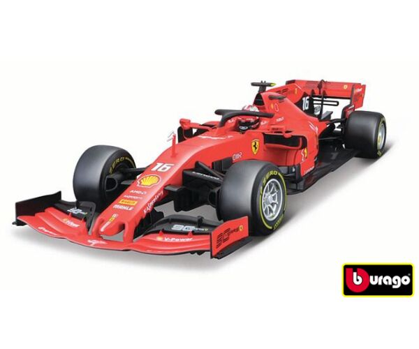Bburago 1:18 Ferrari  F1 2019 SF90 LeClercl