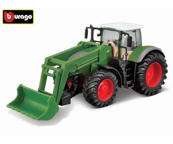Bburago Farm Traktor Fendt 1050 Vario s přední lžící 1:43