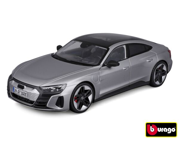 Bburago 1:18 Top Audi RS E-tron GT Silver