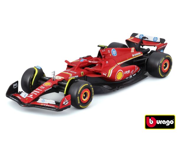 Bburago 1:43 Formula F1 Ferrari Scuderia SF-24 (2024) nr.55 Carlos Sainz
