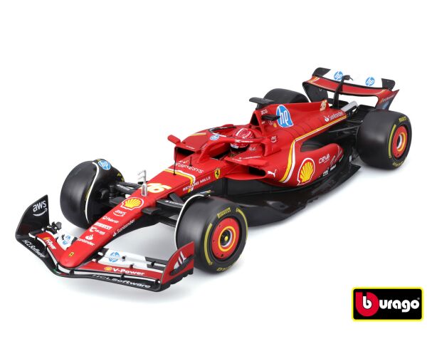 Bburago 1:18 Formula F1 Ferrari Scuderia SF-24(2024) nr.16 Charles Leclerc  - with driver and decora