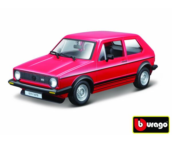 Bburago 1:24 Volkswagen Golf MK1 GTI červená 18-21089