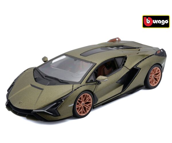 Bburago 1:24 Plus Lamorghini Sian FKP37 - Green