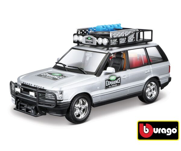 Bburago Range Rover stříbrná 1:24