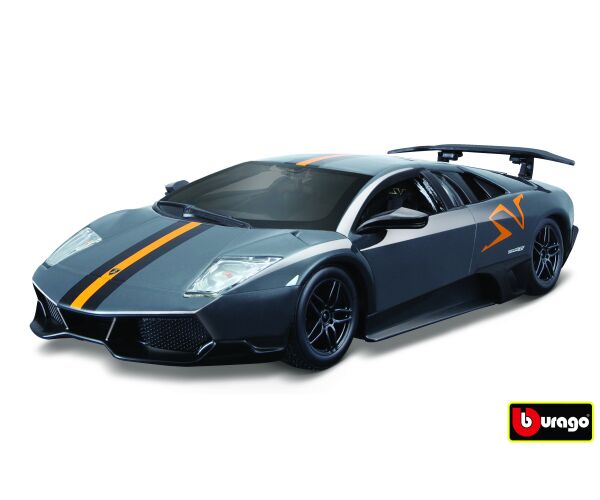 Bburago 1:24 Lamborghini MURCIELAGO LP 670-4 SV Metallic Grey