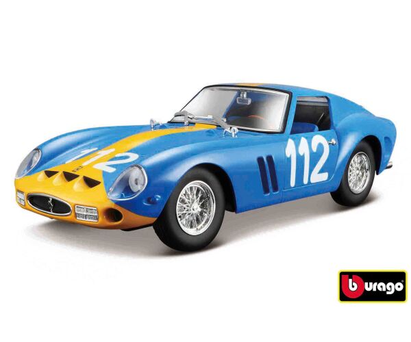 Bburago 1:24 Ferrari  Racing MODEL KIT - 250 GTO nr.112 blue