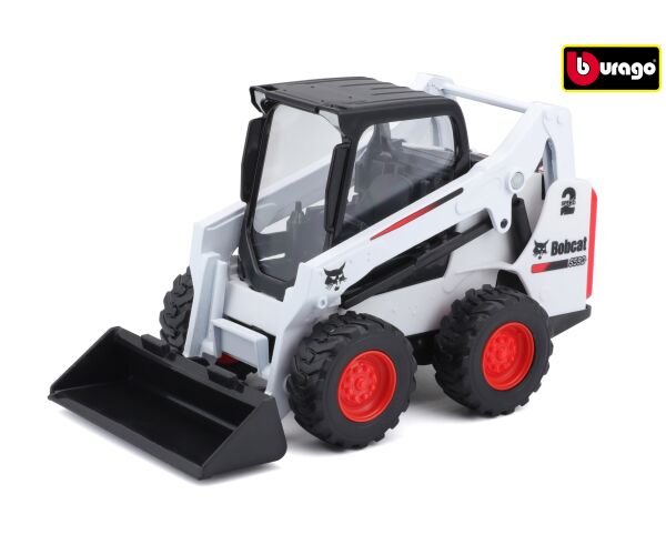 Bburago 10 cm Bobcat S590 Skid-Steer Loader w/bucket