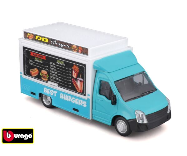 Bburago 1:43 servisné vozidlá - Mobile Food Truck
