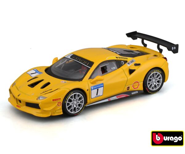 Bburago 1:43 Ferrari Racing 488 CHALLENGE 2017