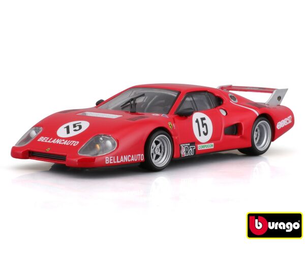 Bburago 1:43 Ferrari Racing 512 BB II SERIE 1981