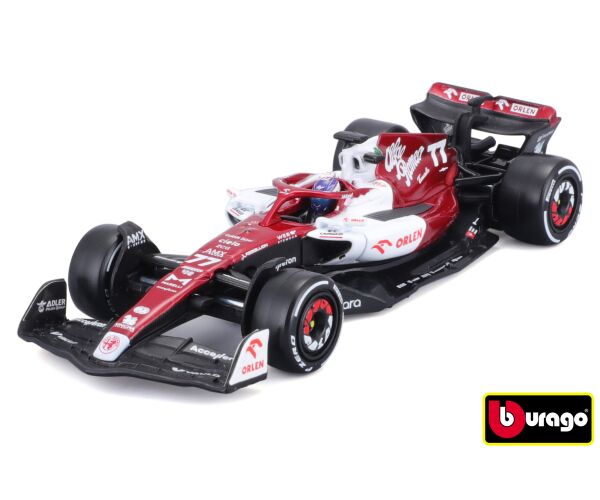Bburago 1:43 Formula F1 Alfa Romeo Orlen C42 (2022) nr.77 Valtteri Botas - with driver