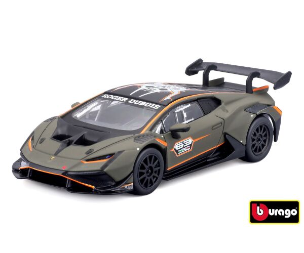 Bburago 1:43 Racing Lamborghini Huracan Super Trofeo EVO2 in decorative box