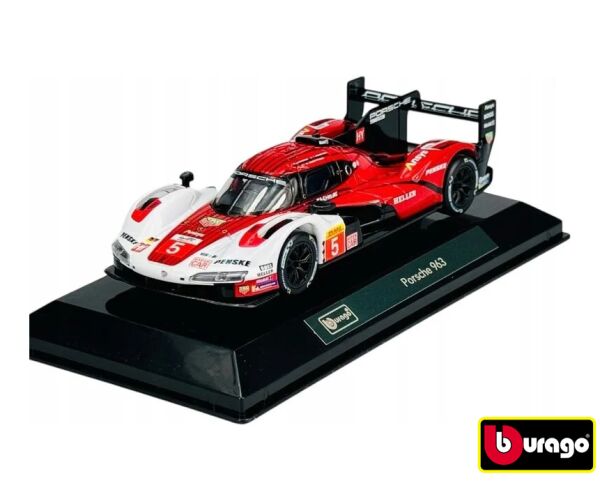 Bburago 1:43 Racing Porsche 963 in decorative box