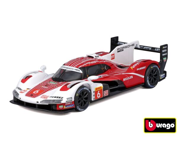 Bburago 1:43 Race Porsche 963 Nr.6 - in decorative box