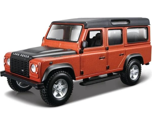 Bburago 1:32 Land Rover Defender 110 - hnědá
