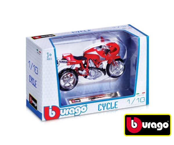 Bburago Motocykl 1:18, různé druhy
