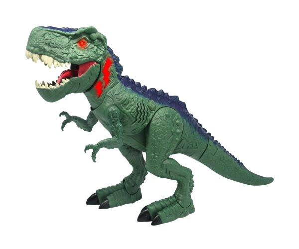 Dino chodící s efekty 55 cm