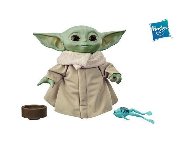 STAR WARS THE CHILD - BABY YODA MLUVÍCÍ PLYŠ