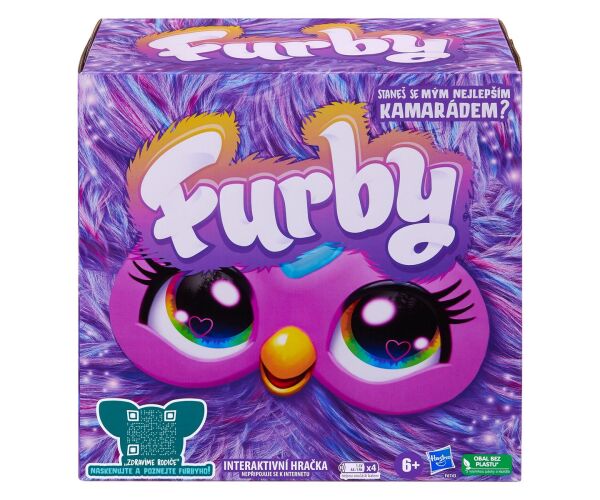 HASBRO - Furby fialový CZ verze