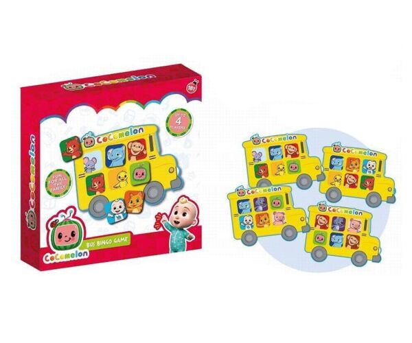 Cocomelon Autobus Bingo hra