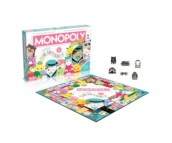 MONOPOLY Squishmallows CZ/SK