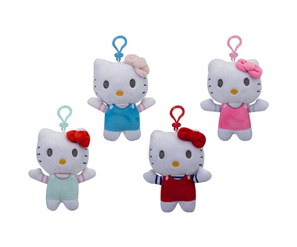 Hello Kitty Plyš s klipem 12 cm